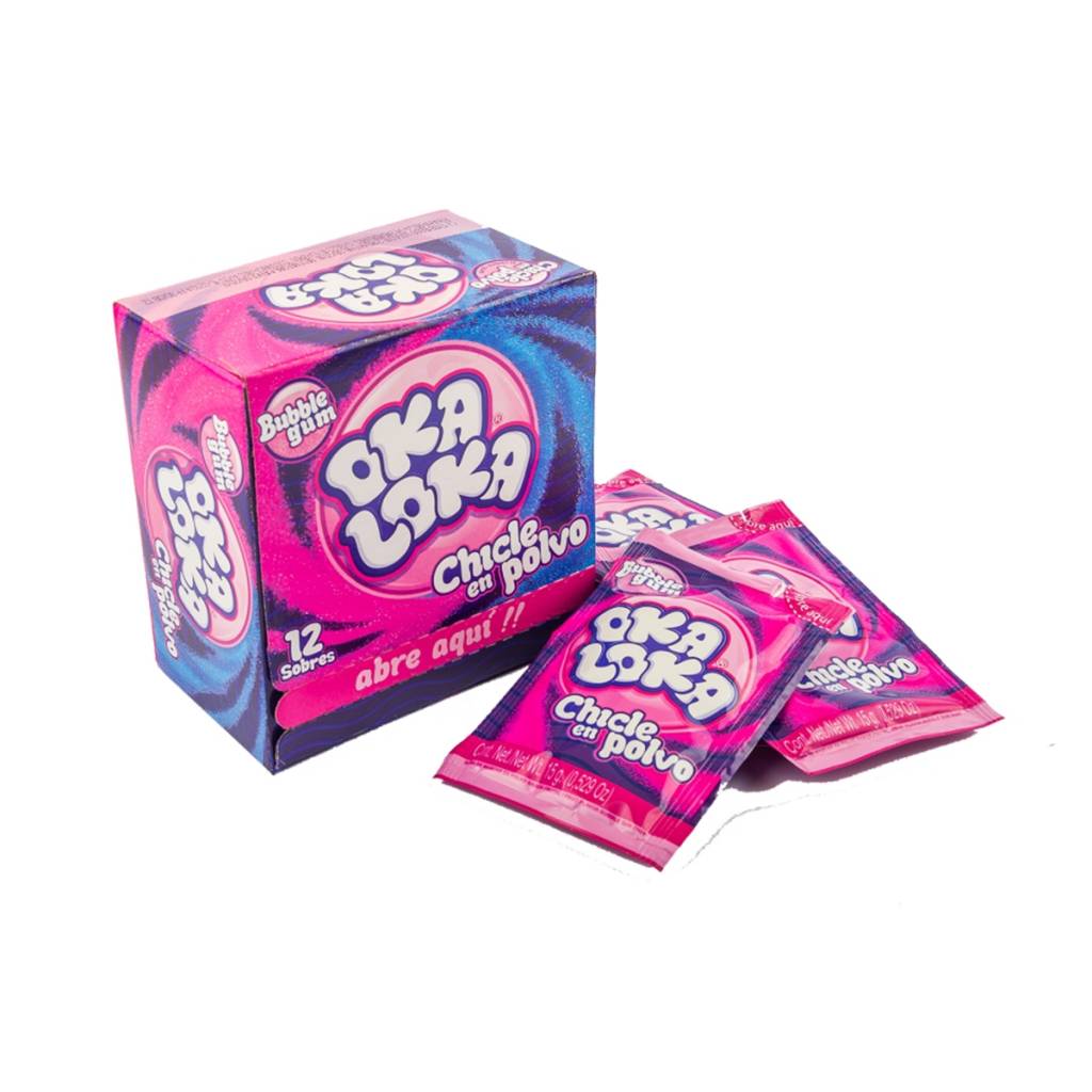 OKA LOKA Chicle en polvo