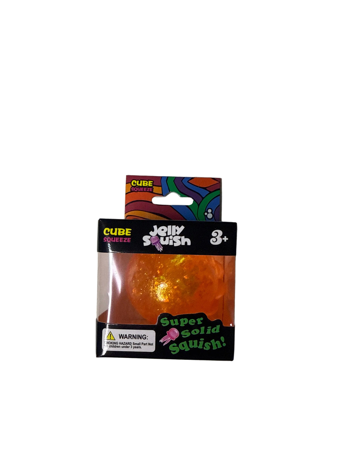 Super Solid Orange Jelly Squish