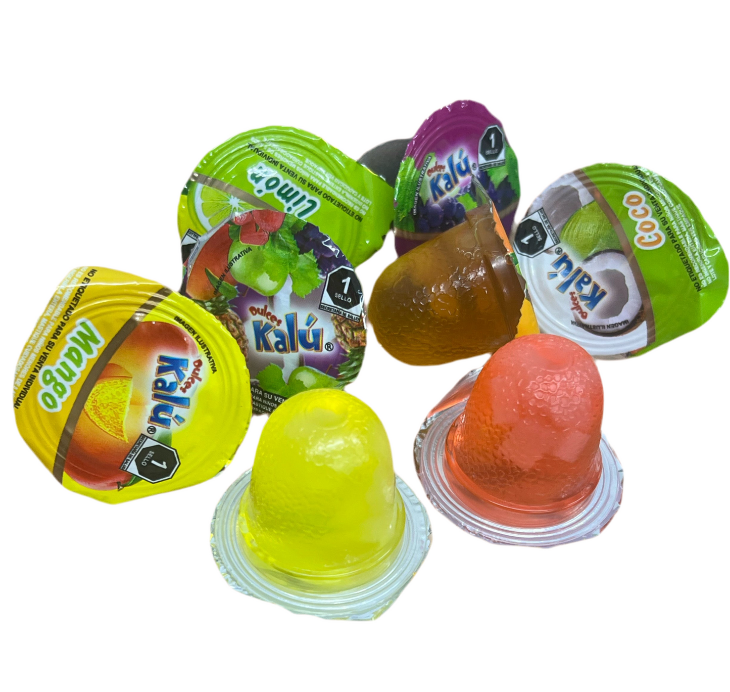 Mini Gelatinas Frutales Kalú