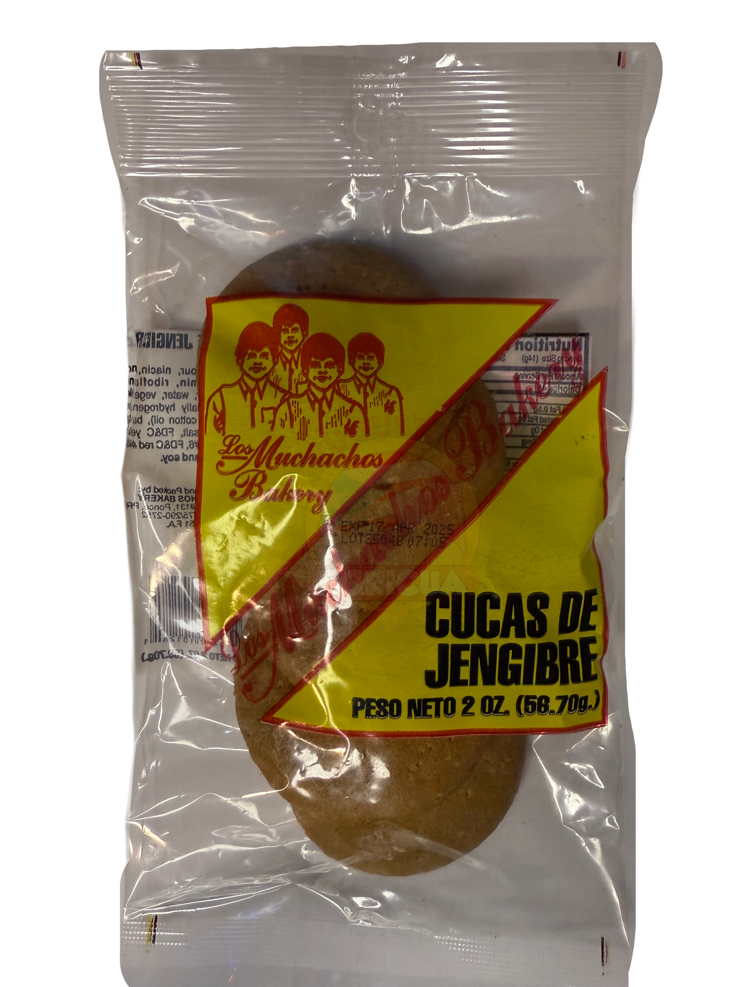 Cucas de Jengibre 2 oz