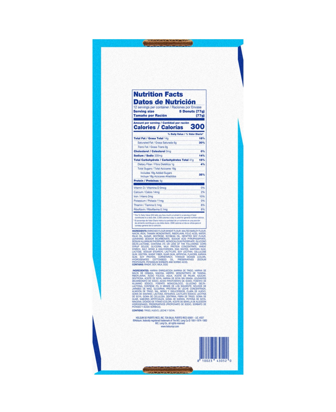 12 ct Holsum Mini Suggar Donuts