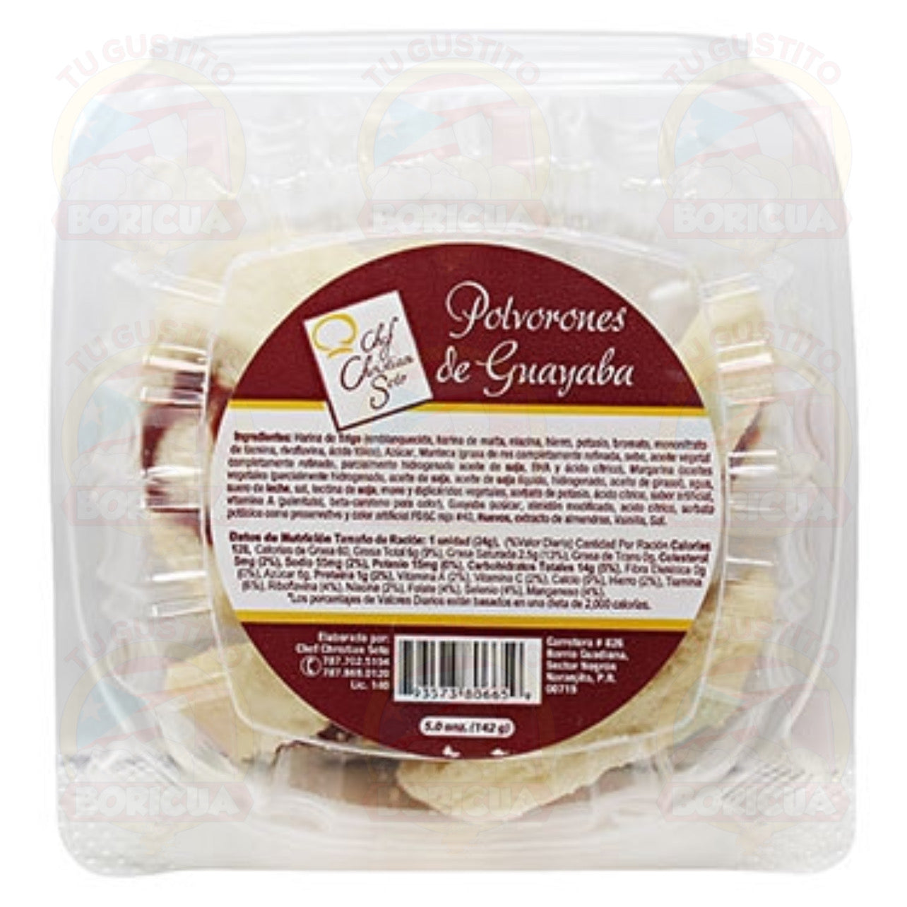 CHEF CS POVORONES DE GUAYABA 5 oz.