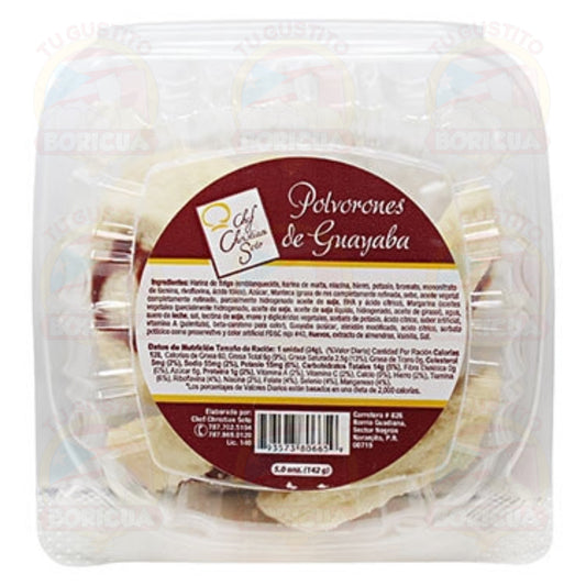 CHEF CS POVORONES DE GUAYABA 5 oz.
