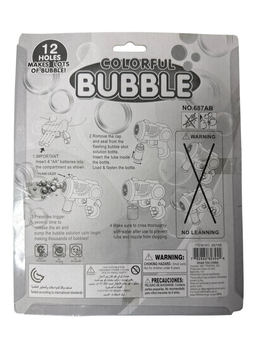 Bear Bubble Gun Peach Color