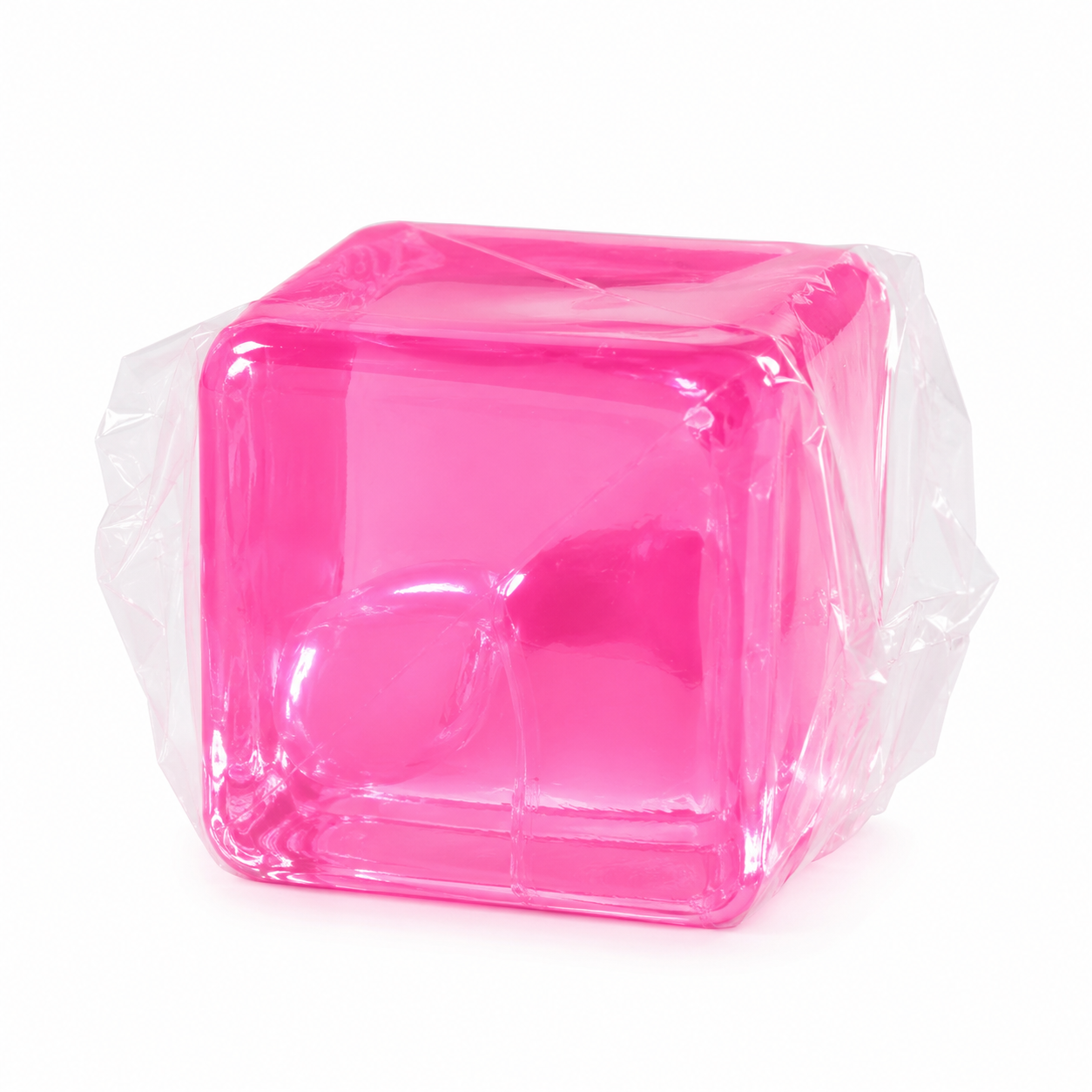 Cubo Sensorial Antiestrés Squishy – Color Rosa