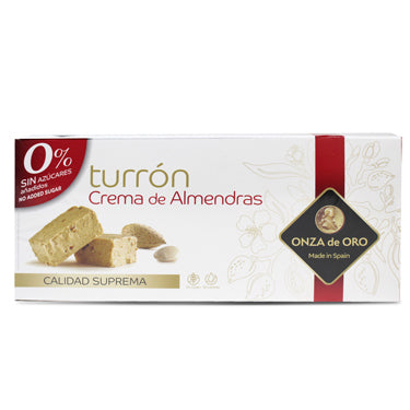 Onza de Oro Turrón Blando Sin Azúcar 200 Grm