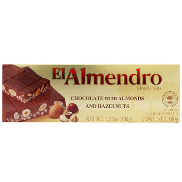 El Almedro Turrón Almond Crocanti Choc 200 grm