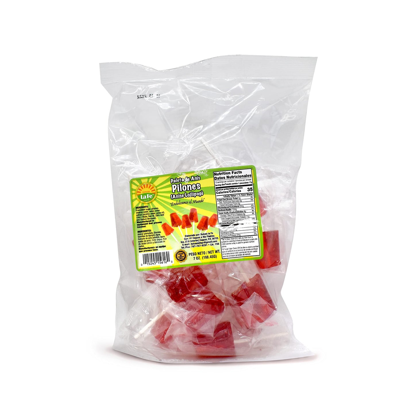 Pilones Rojos de Anís (La Fé)