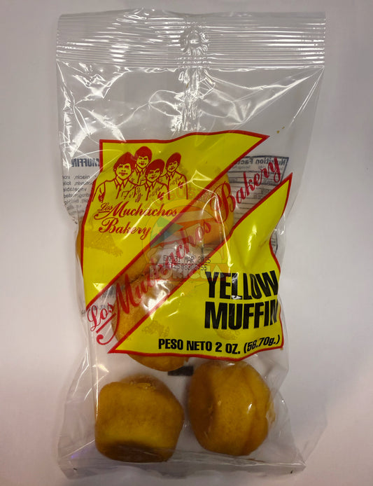 YELLOW MUFFINS 1ct 6pc