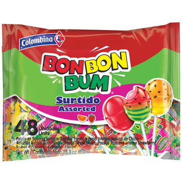 Bon Bon bum Surtido 48 ct