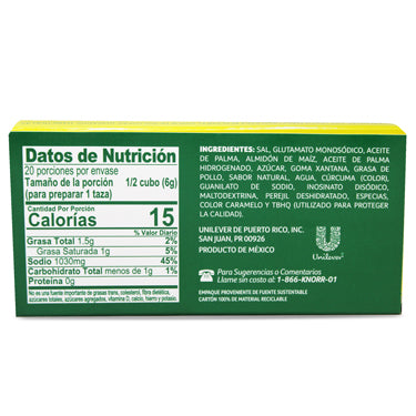 KNORR CUBITOS DE POLLO 10 ct