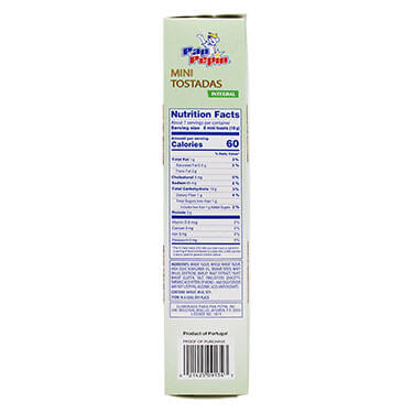 PAN PEPIN MINI TOSTADAS INTEGRAL 4.23 OZ
