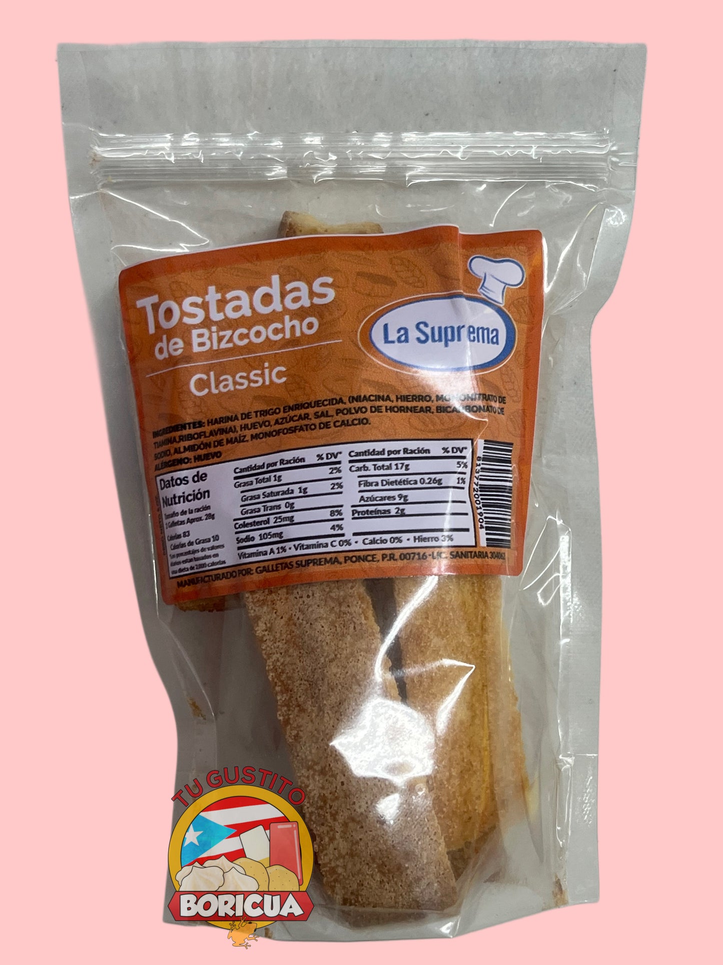 Tostadas de Bizcocho La Suprema