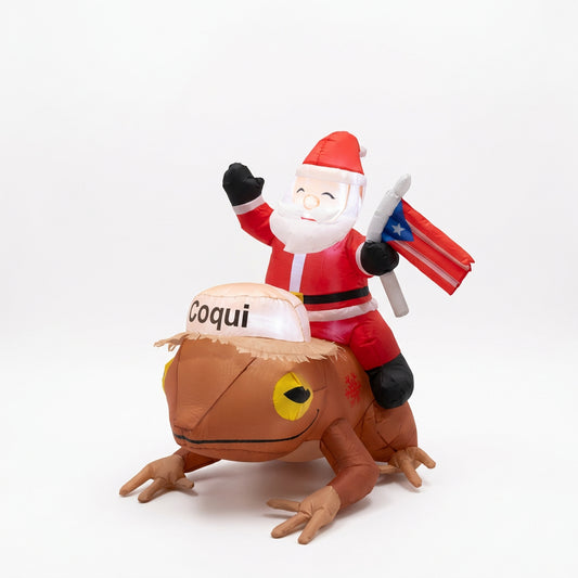 5 Ft Santa con Coqui