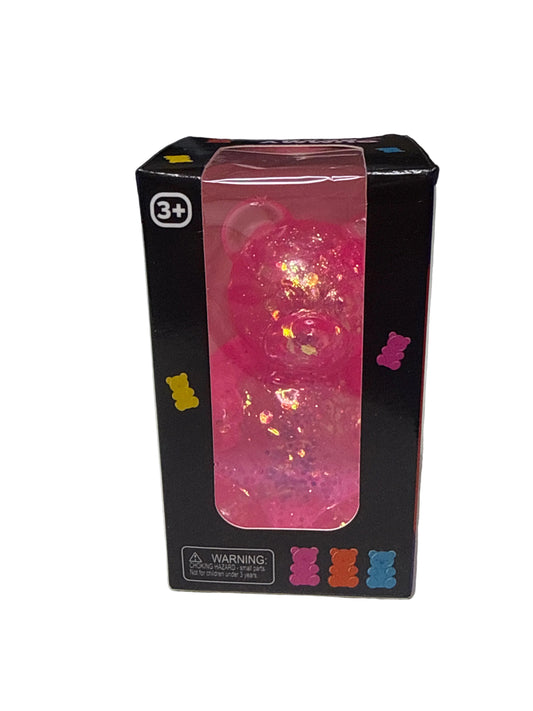 Super Solid Gummy Pink Bear