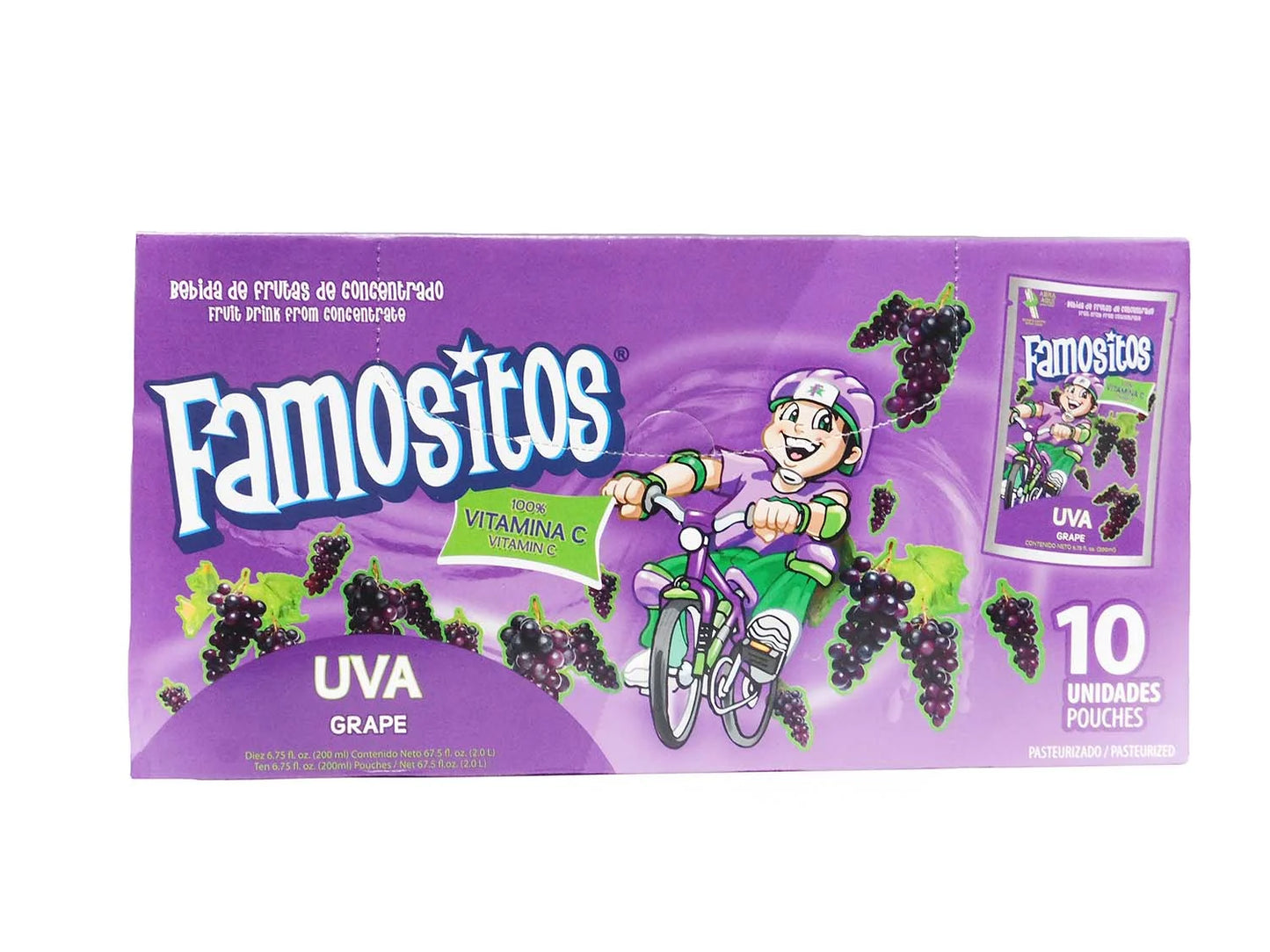 FAMOSITOS UVA 10PK 6.75 oz