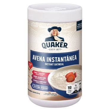 QUAKER AVENA INSTANTANEA CON HIERRO 10.93 oz – TU GUSTITO BORICUA