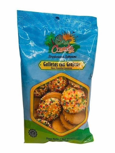 Oro Candy - Galletas con Grajeas 3oz