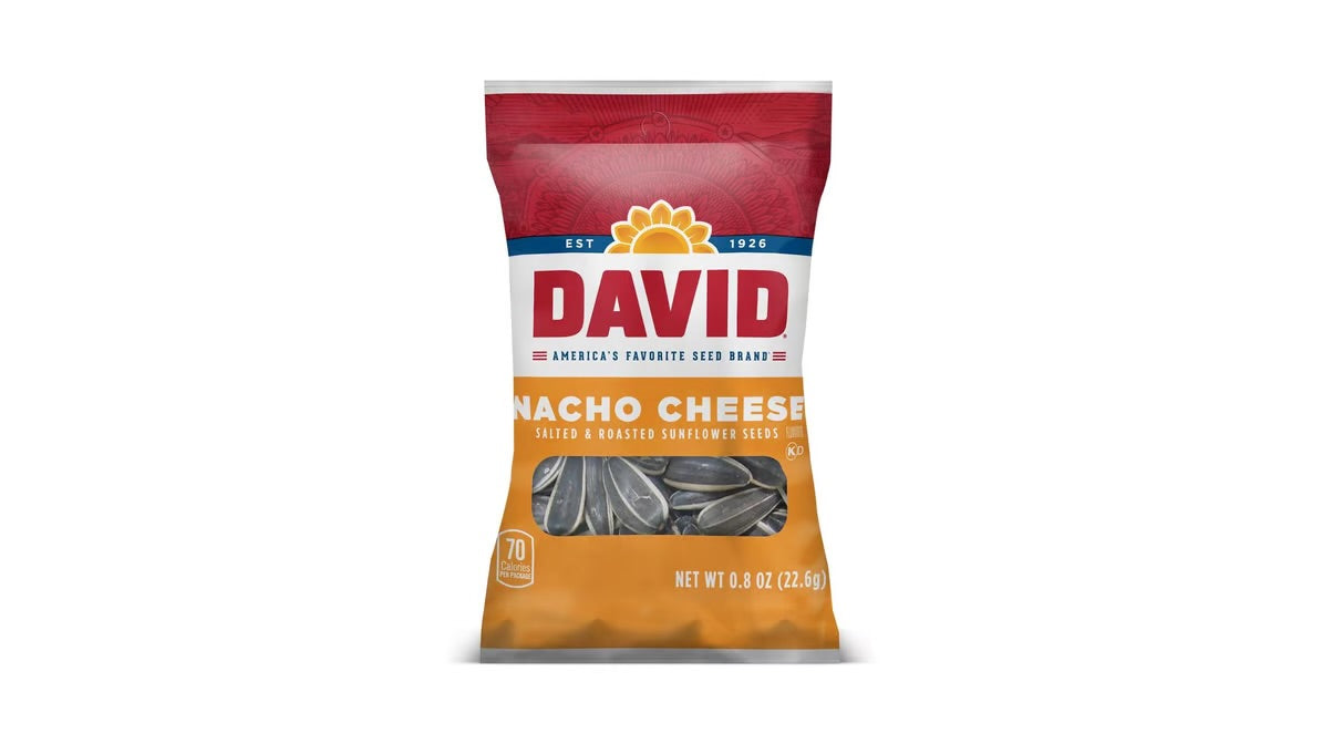 David Sunflower Seeds Nacho Cheese 36 ct