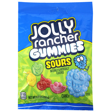 JOLLY RANCHER GUMMIES SOURS 6.5 oz