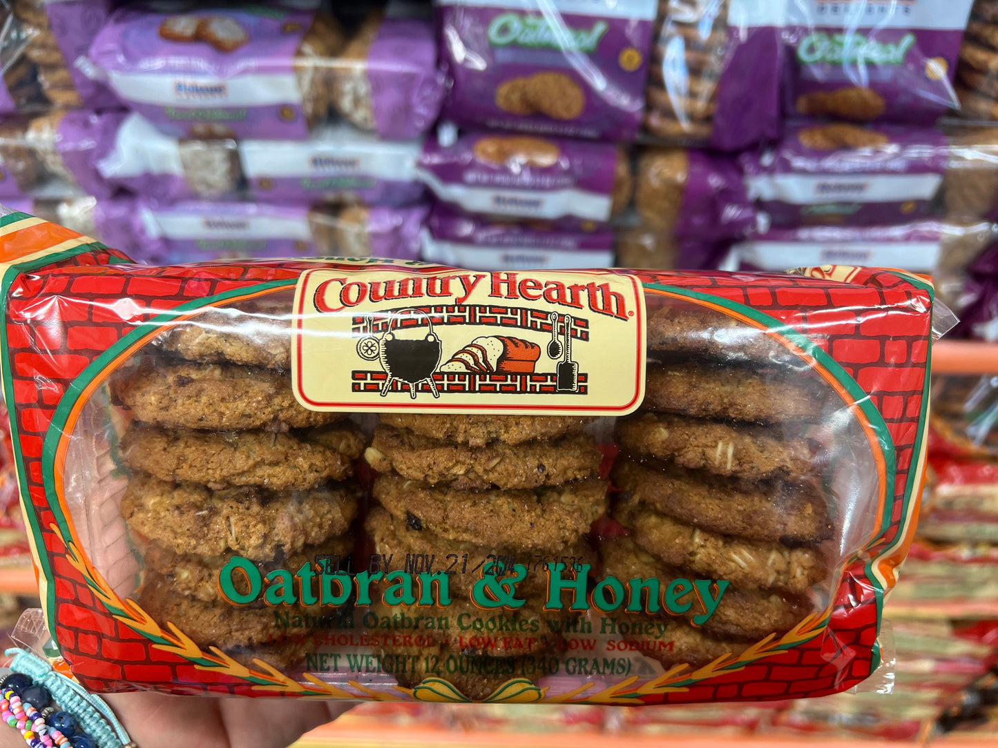 Country hearth Fam. Oatbran & Honey 12oz