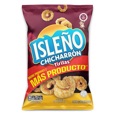 Isleño Pork Rind Strips 3.4oz