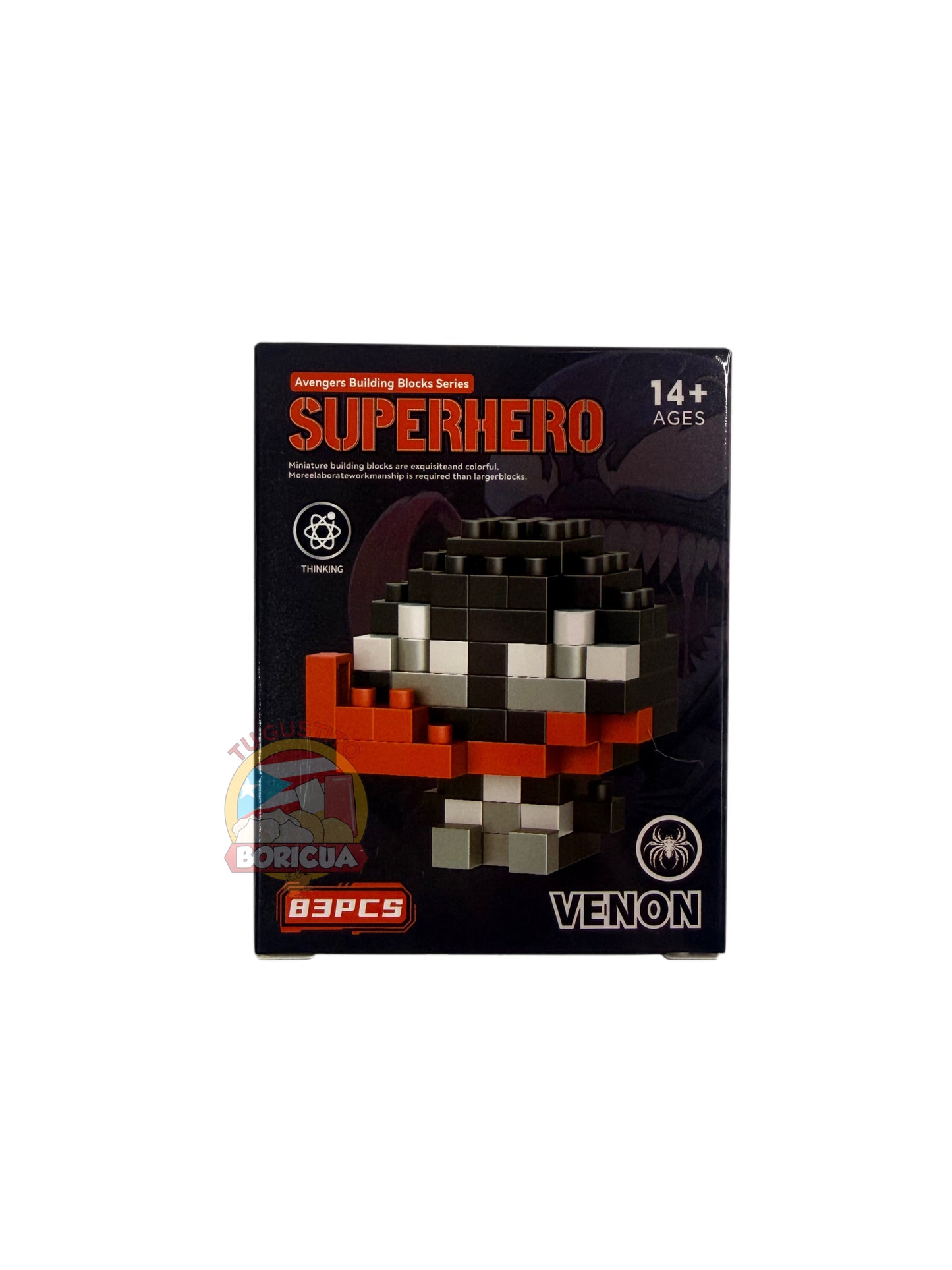Figura de Mini Bloques Tipo Simbionte (83 Piezas)