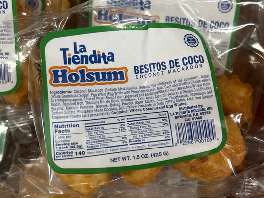 Holsum Mini Besitos de Coco 1.5oz