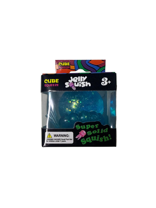 Super Solid Blue Jelly Squish
