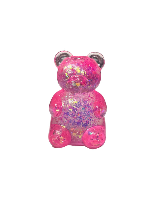 Super Solid Gummy Pink Bear