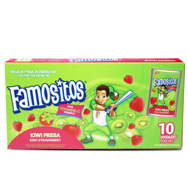 FAMOSITOS KIWI FRESA 10PK 6.75 oz