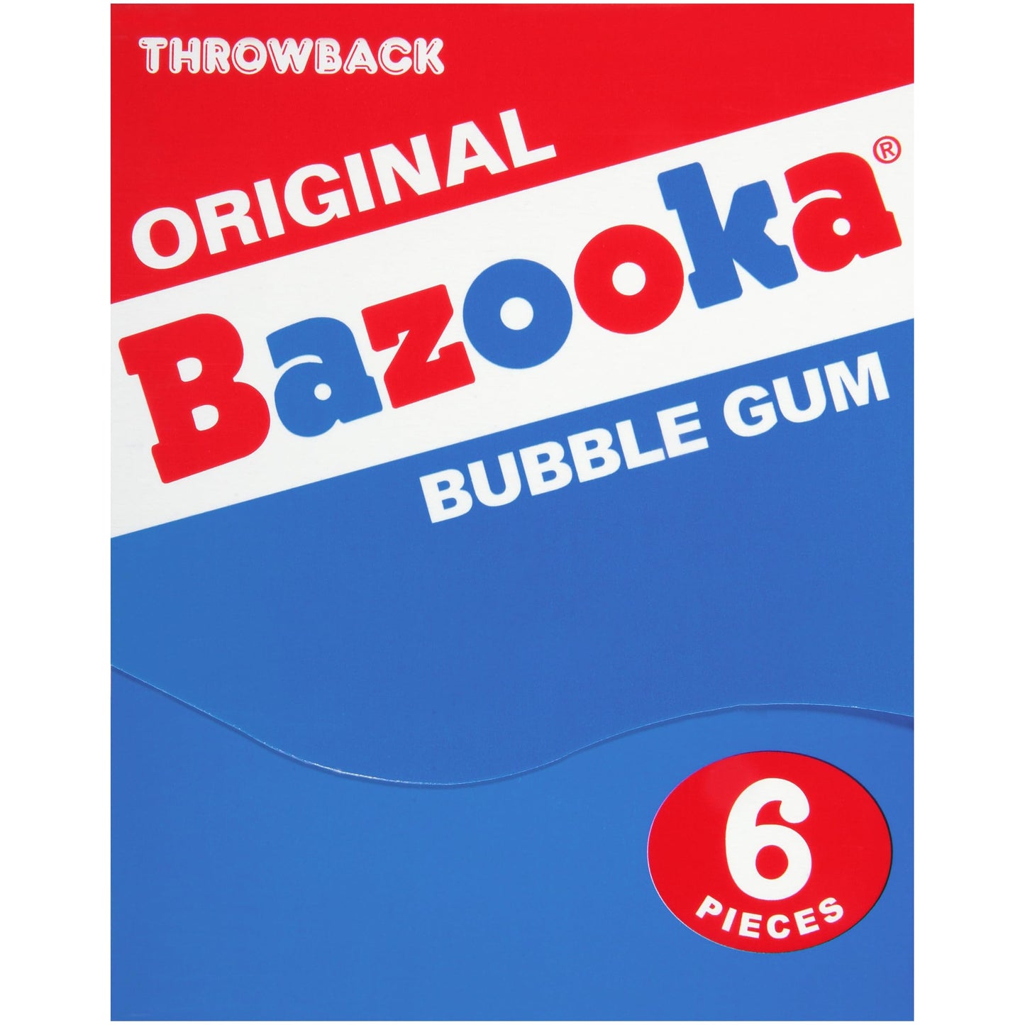 Bazooka Throwback 6ct