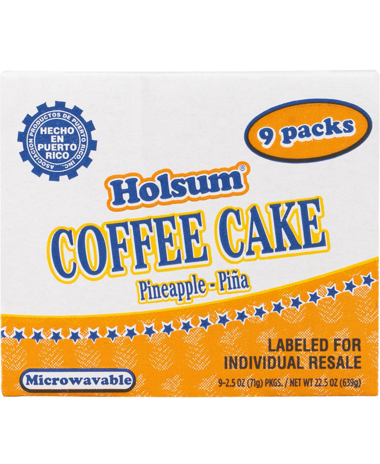 9 ct Coffee Cake Piña Holsum