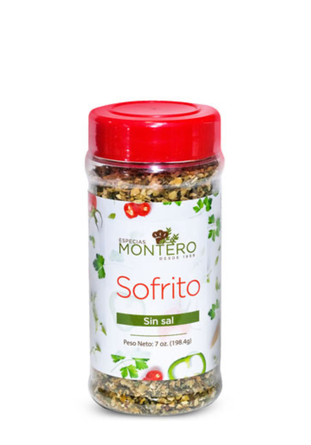 Especias Montero Sofrito Seco(Sin Sal)  7 onz