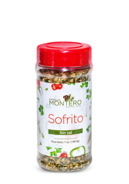 Especias Montero Sofrito Seco(Sin Sal)  7 onz