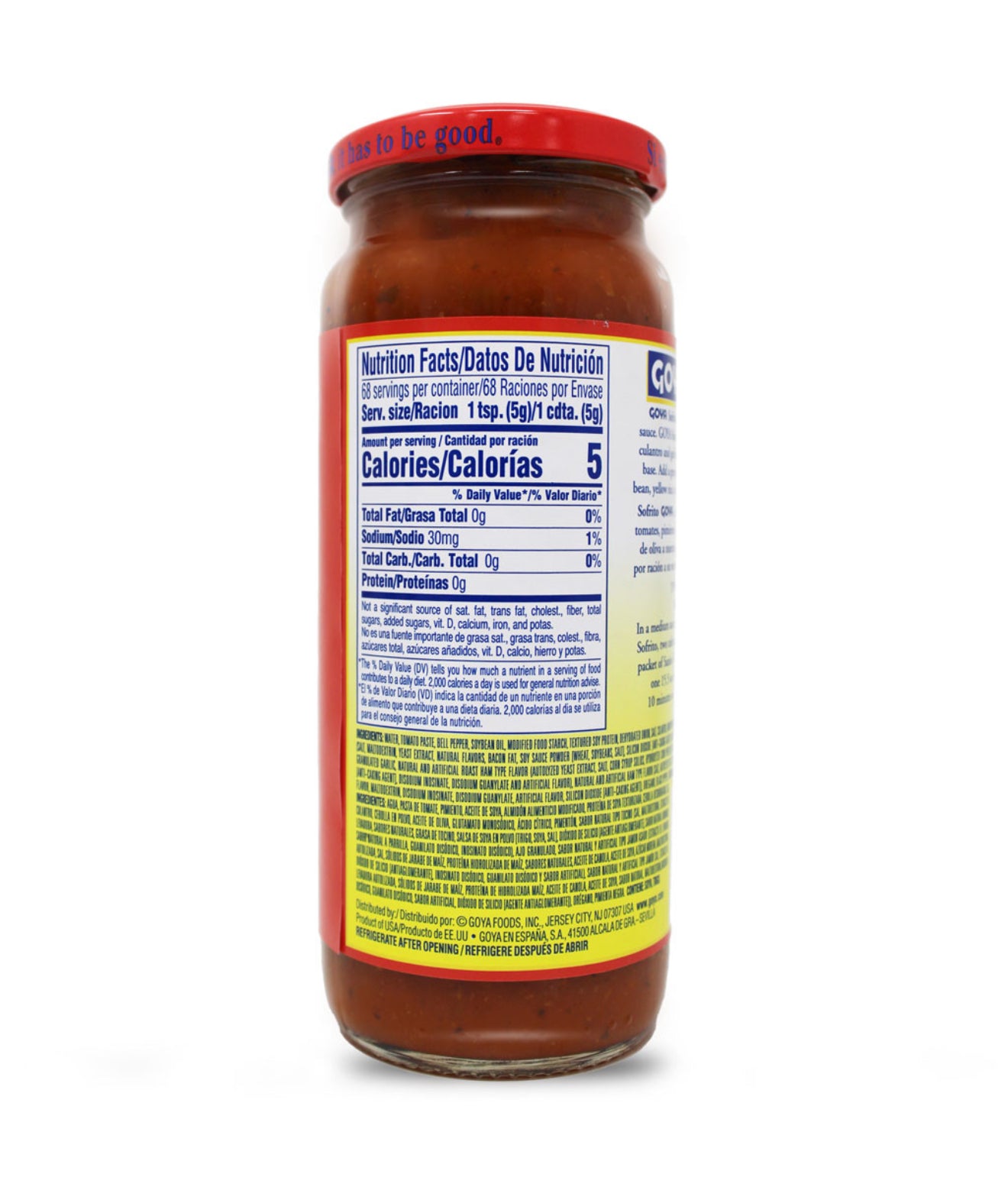 Goya Sofrito Tomate 12 onz