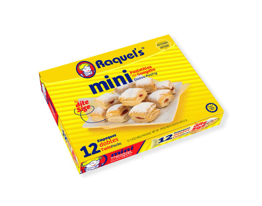 Raquel Mini Pastelillos de Guayaba 16.8 oz