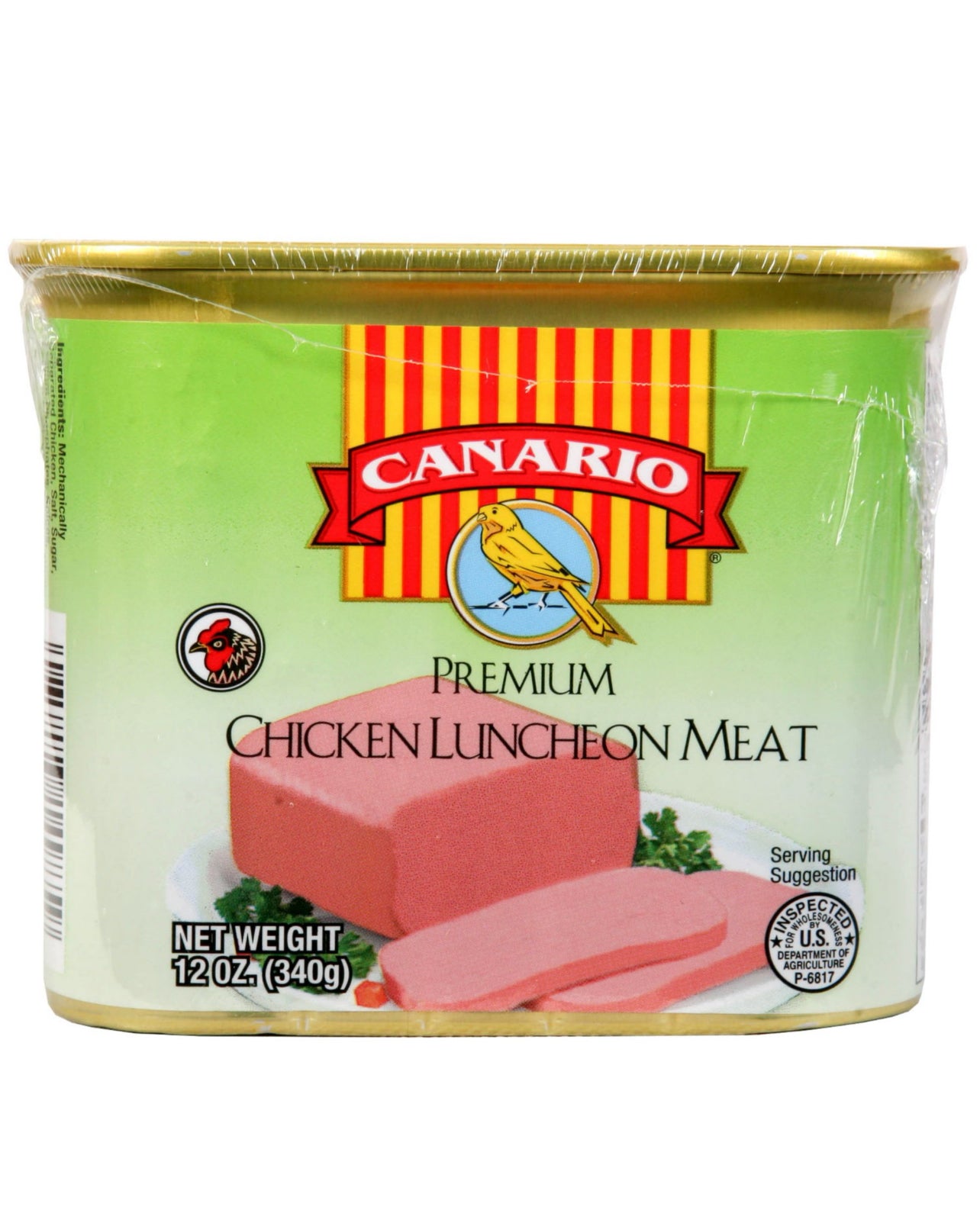 Canario Premium Chicken Luncheon Meat 12 oz