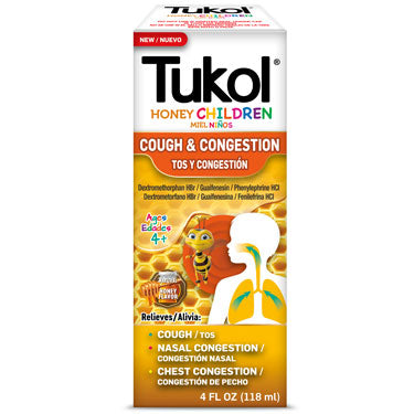 Tukol Honey Child Cough/Congestion 4oz