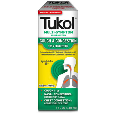 Tukol Adult Multi Symptom Cold 4oz