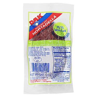 Dak Mortadella Low Fat 12 onz