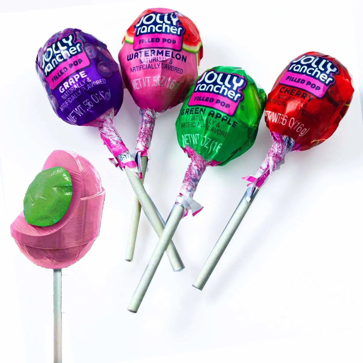 Jolly Rancher Filled Pops 50 ct