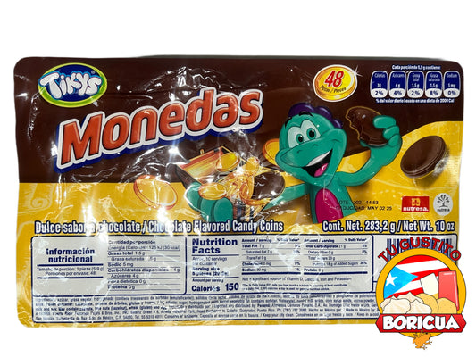 Monedas De Chocolate 6ct