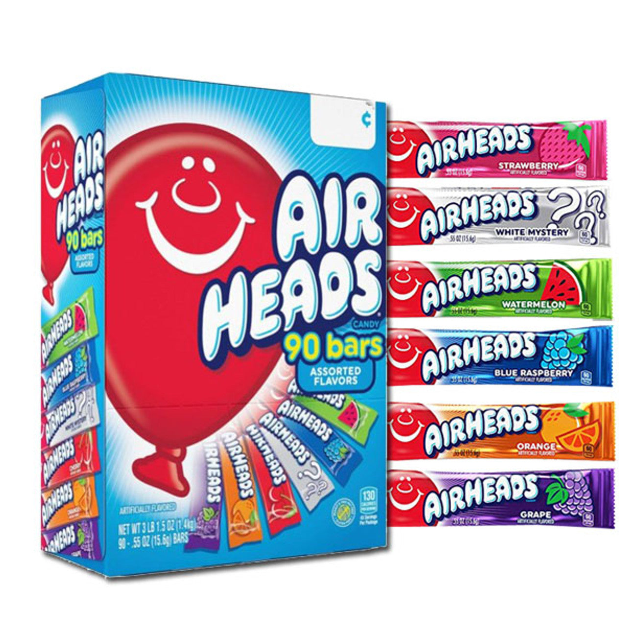 AIRHEADS ASSORTED FLAVORS