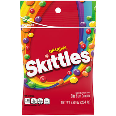 SKITTLES ORIGINAL PEG 7.2 oz