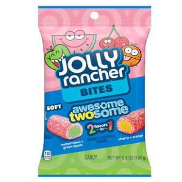 JOLLY RANCHER BITES SOFT 2N1 FLAVORS 6.5 oz