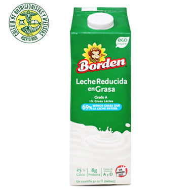 BORDEN UHT MILK 1% 32 oz