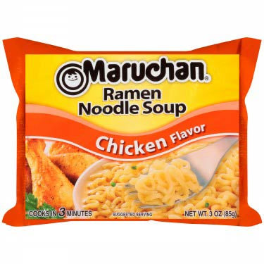 MARUCHAN RAMEN NOODLE SOUP CHICKEN 3 oz