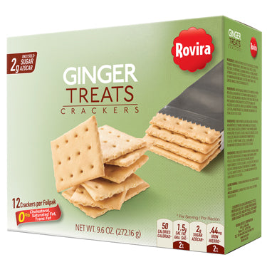 ROVIRA GINGER TREATS 9.6 oz