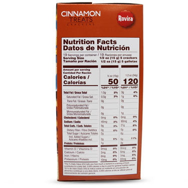 ROVIRA CINNAMON TREATS 9.6 oz